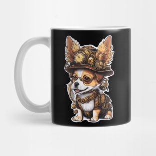 Steampunk Corgie 1 Mug